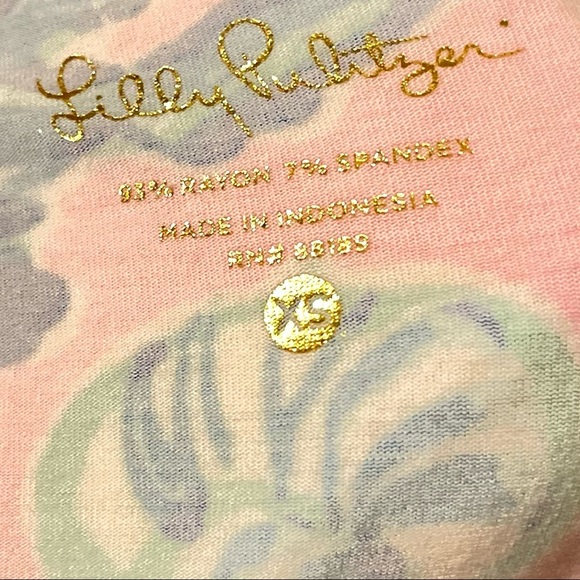 Lilly Pulitzer XS Sophie D Barefoot Princess print - Picture 4 of 5